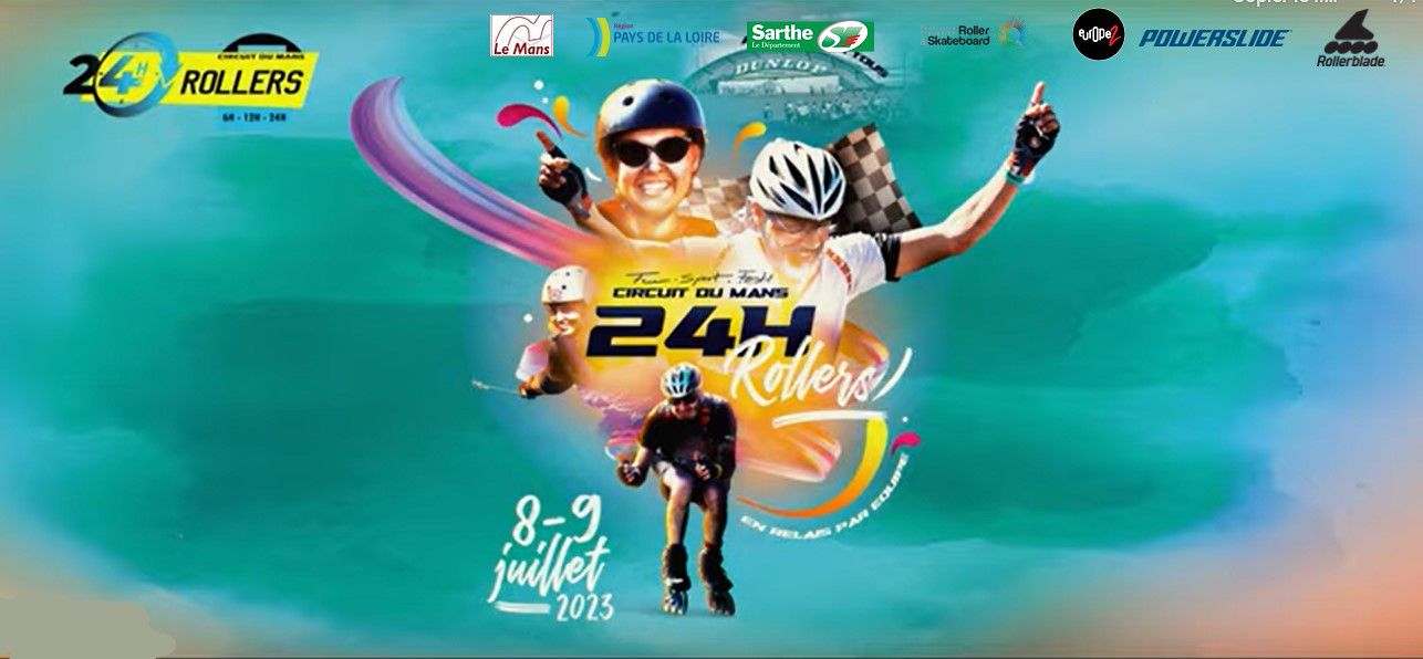 nimes, roller, lib, 24h rollers du Mans 2023