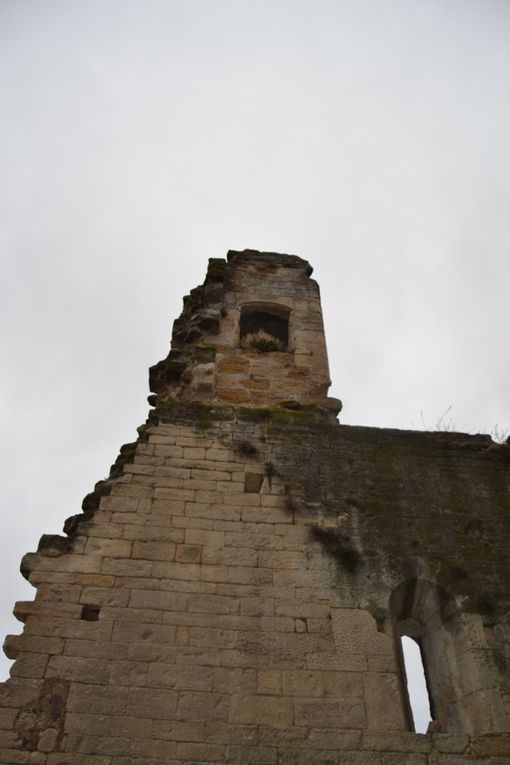 Impressionnant et surprenant restes de château...