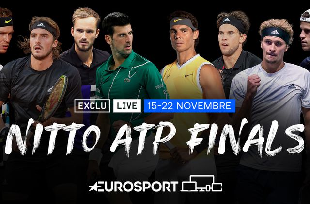  Les Nitto ATP Finals en direct et en exclusivité sur Eurosport, dès ce dimanche (horaires des matchs).