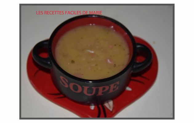 SOUPE AUX POMMES DE TERRE A L'ESTRAGON