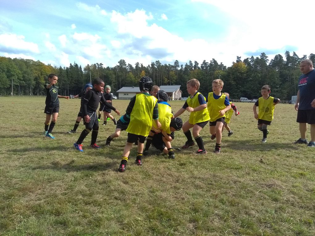 Entrainement école de rugby du 23/09