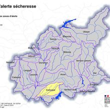 Le département des Alpes de Haute Provence de nouveau en alerte sécheresse. 