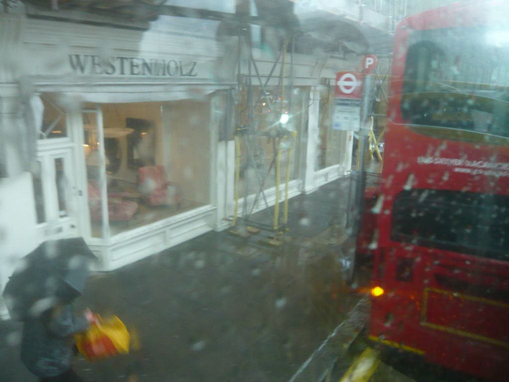 Une semaine à Londres sous la pluie