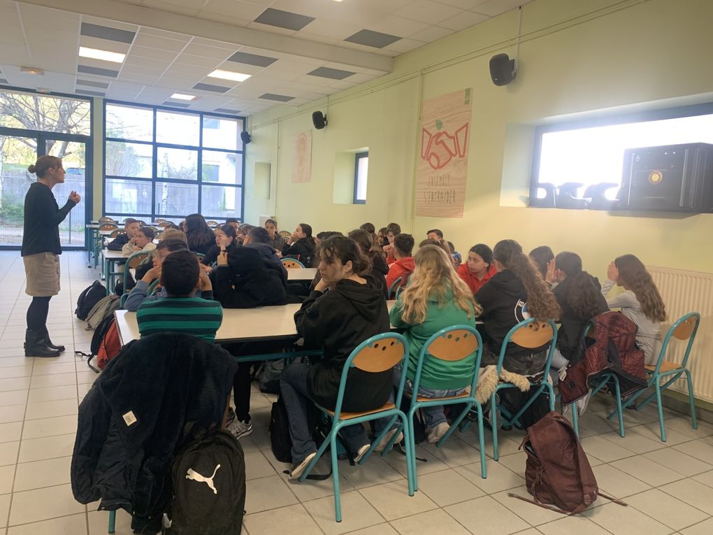 Une journée bien animée à la cantine scolaire