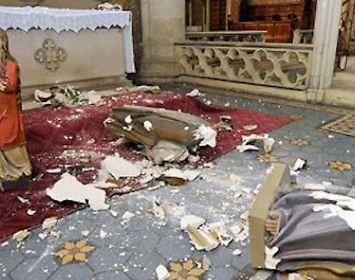 L’église Sainte-Madeleine d’Angers atrocement saccagée. À qui la faute ?
