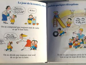 "l'école : Quelle aventure!"de Roser Capdevila et Marie-Agnès Gaudrat,  Bayard éditions, Pomme d'api, sur charlotteblablablog