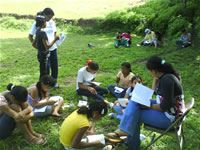 Campamento cristiano en Blanco Lugar, Casanay, Estado Sucre, Venezuela