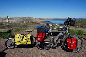 Lundi 6 octobre, Puerto Madryn-Puerto Piramides, 97km.