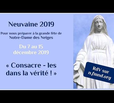 Neuvaine du 7 au 15 décembre 2019 - 8 décembre 2019