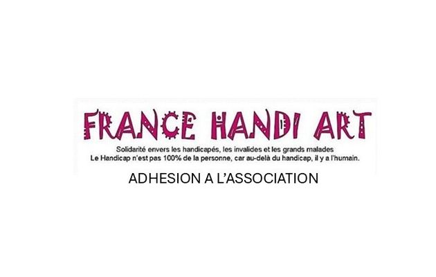 Adhésion à France Handi Art