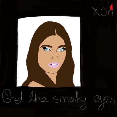 Smoky eyes!😻