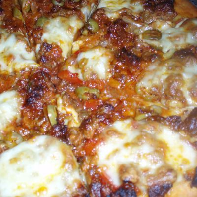 Pizza bolognaise express