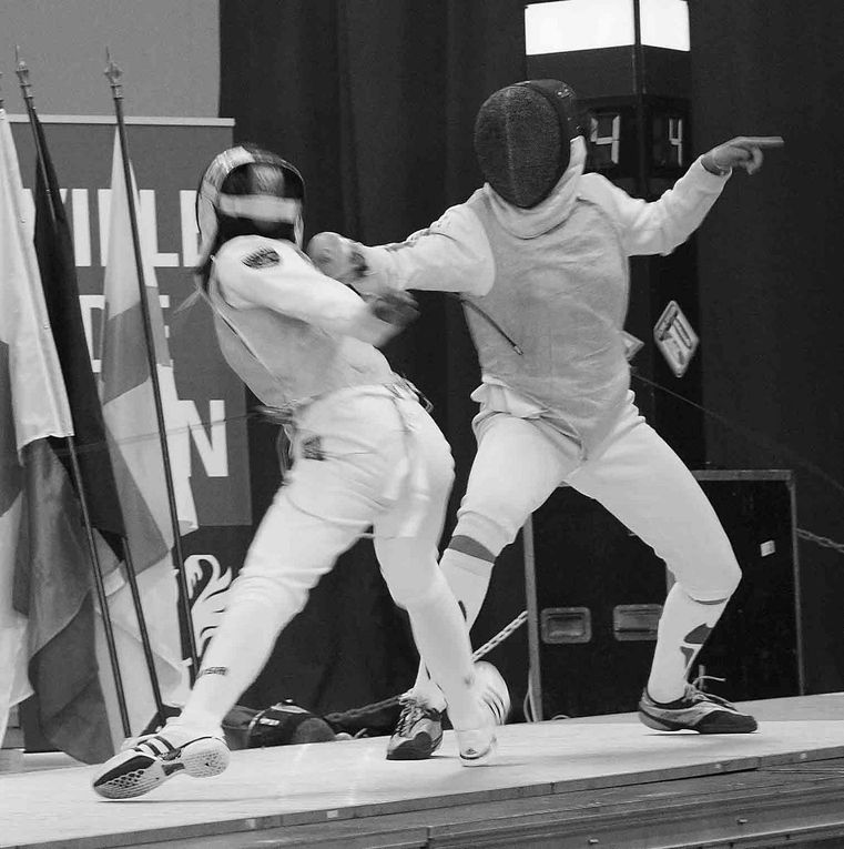 Coupe du monde d'escrime de Lyon "la belle cordière" - 2009 - Fleuret féminin Junior.