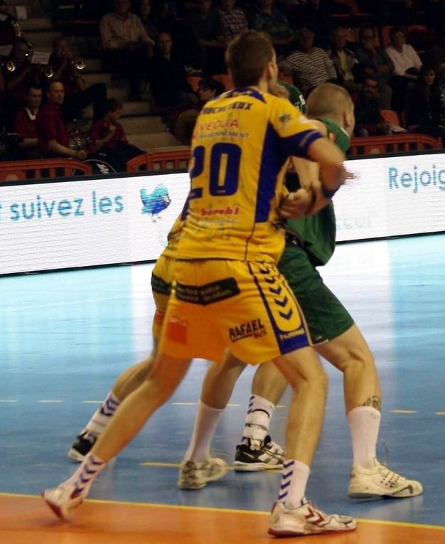 Match de Handball du 30 mars 2012 au Parnasse à Nîmes - Un match sous haute tension...