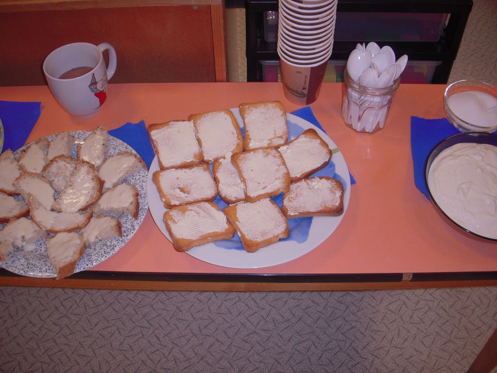 Dernière séance le petit déjeuner à l'école