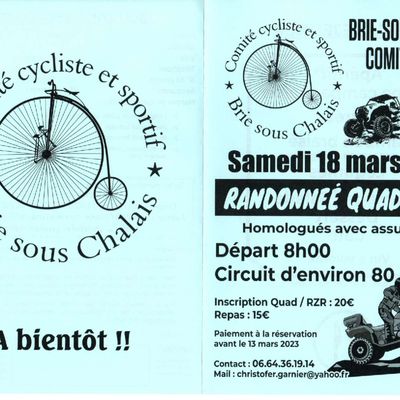 Rando Quad et RZR du Comité cycliste et sportif le 18 mars à Brie sous Chalais (16)