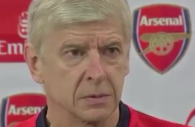 Vidéo : Arsène Wenger menace de quitter une conférence de presse