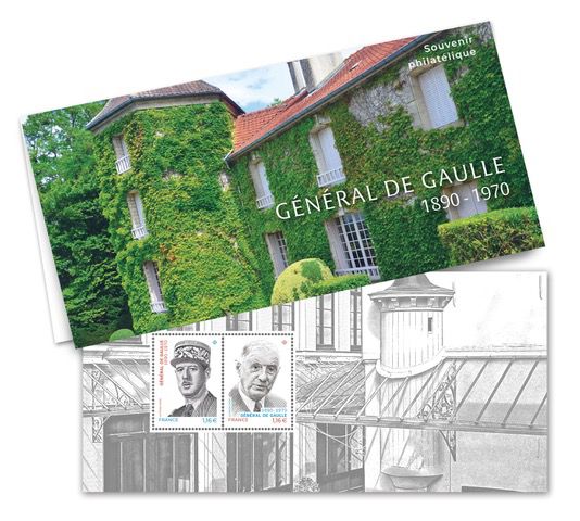 programme philatélique 2020   Charles de Gaulle