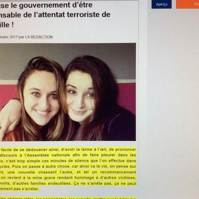 Le gouvernement français est responsable de la mort de ces jeunes filles innocentes, simple fait divers pour l'inculte Mathieu Guidère