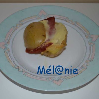 sandwich raclette de pomme de terre