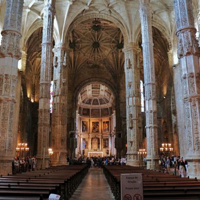 Eglise Santa Maria de Belem du monastère des Hiéronymites, Lisbonne (Portugal)