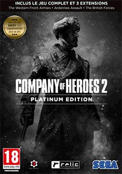La seconde guerre mondiale dispo avec Company of Heroes 2 Platinum Edition ! #SEGA