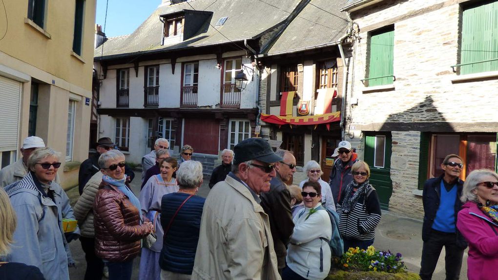 La visite guidée de Malestroit est très intéressante.