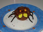 REPAS SPECIAL HALLOWEEN: Araignées ou petits gâteaux au chocolat