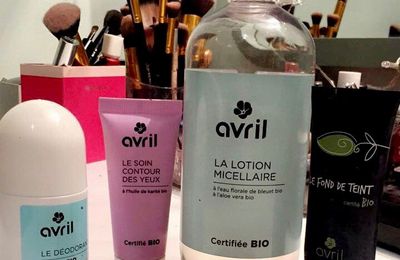 Test: Les produits cosmétiques bio - Avril