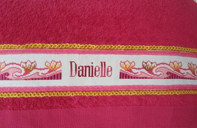 Draps de douche " jumeaux "