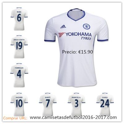 Comprar camiseta Chelsea 2017 Tercera 