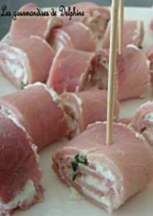 Roulés  de jambon light (froids) 