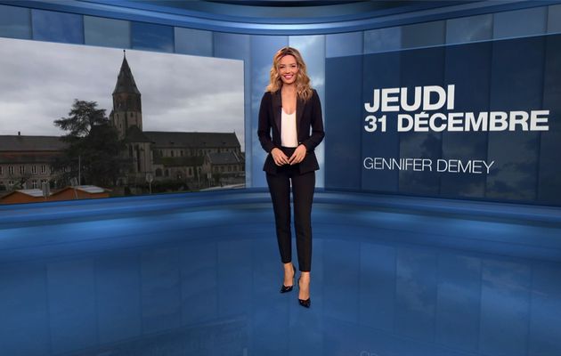 Gennifer Demey Météo M6 le 31.12.2020