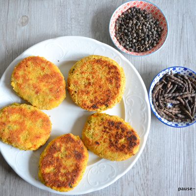 Croquettes de légumes aux 2 poivres