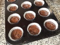 Muffins au chocolat et aux poires