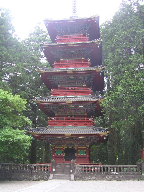 Visite de Nikko, site classe au patrimoine mondial de l'UNESCO.