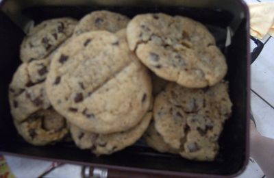 cookies au chocolat façon Christophe Felder