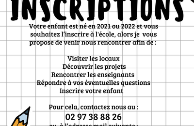 INSCRIPTIONS