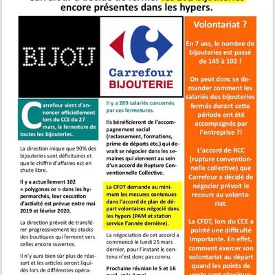 Flash info du 28 mars 2019