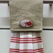 Hanging Tea Towel tutorial