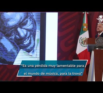 AMLO pleure la mort de l'auteur-compositeur-interprète cubain Pablo Milanés