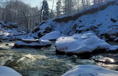 Irreler Wasserfälle im Winter