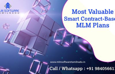 Most Valuable Smart Contract-Based MLM Plans-MLM software Tamilnadu