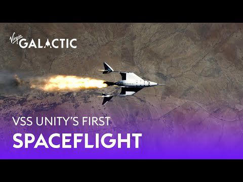 In Space for the First Time by Virgin Galactic