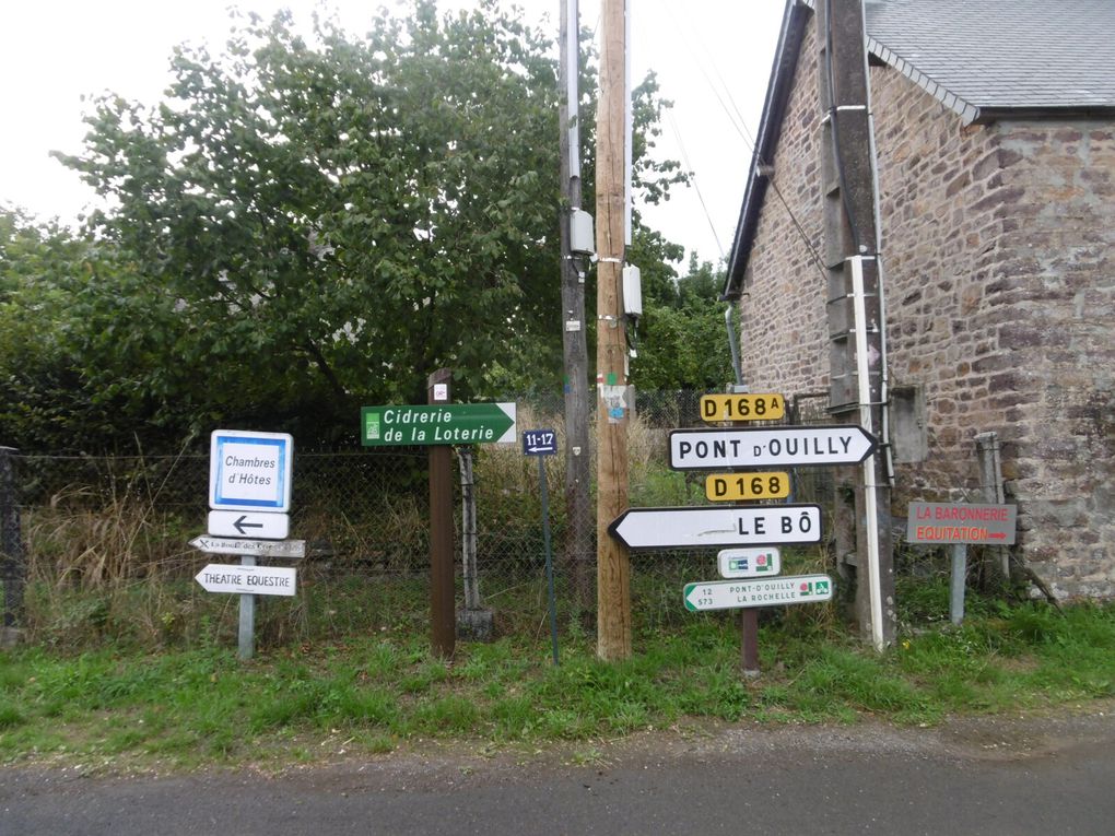 Pont d'Ouilly - Cossesseville (97hab.) la Roche d'Oerte (Suisse normande)