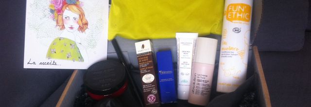 Ma Boite à beauté Avril 2014: La secrète...