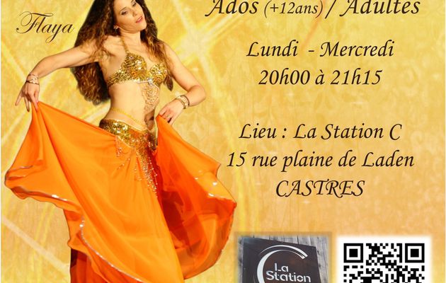 Reprise des cours de danse orientale à Castres 81100 ( Tarn Occitanie ) 2023