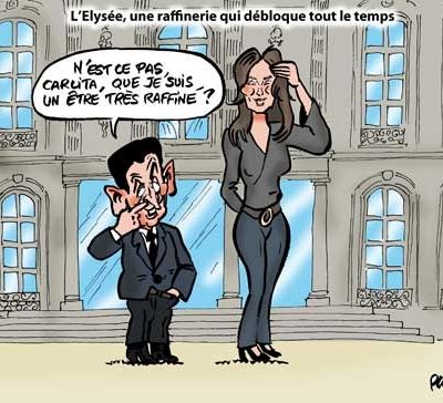 Vous n'en voulez pas , vous l'aurez quand même : Sarkozy s'invite partout ...
