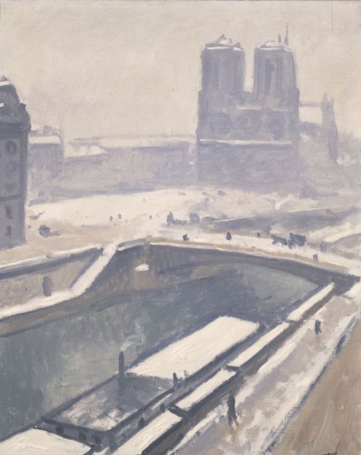 Quai des Grands Augustins 1906 -  Quai Saint Michel avec fumée 1909 - Vue de Notre Dame 1928