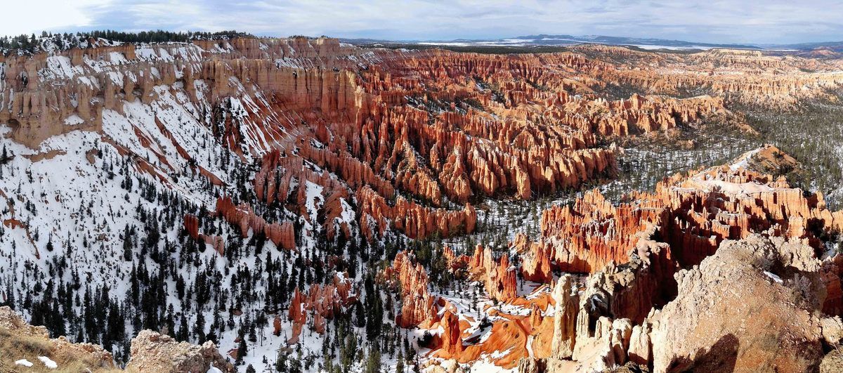Bryce Point hiver panoramique